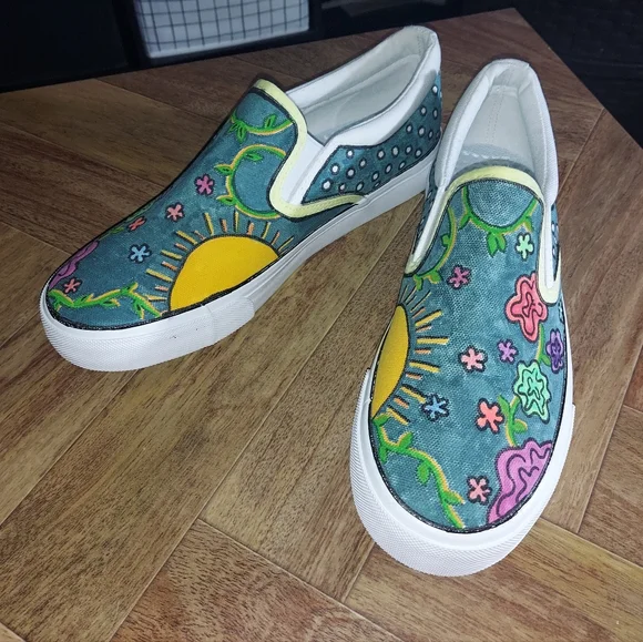 Custom Painted Shoes For Women - Picture 3 of 3